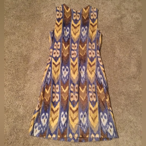 Tory Burch Sparkly Patterned Dress with Pockets - Picture 2 of 2